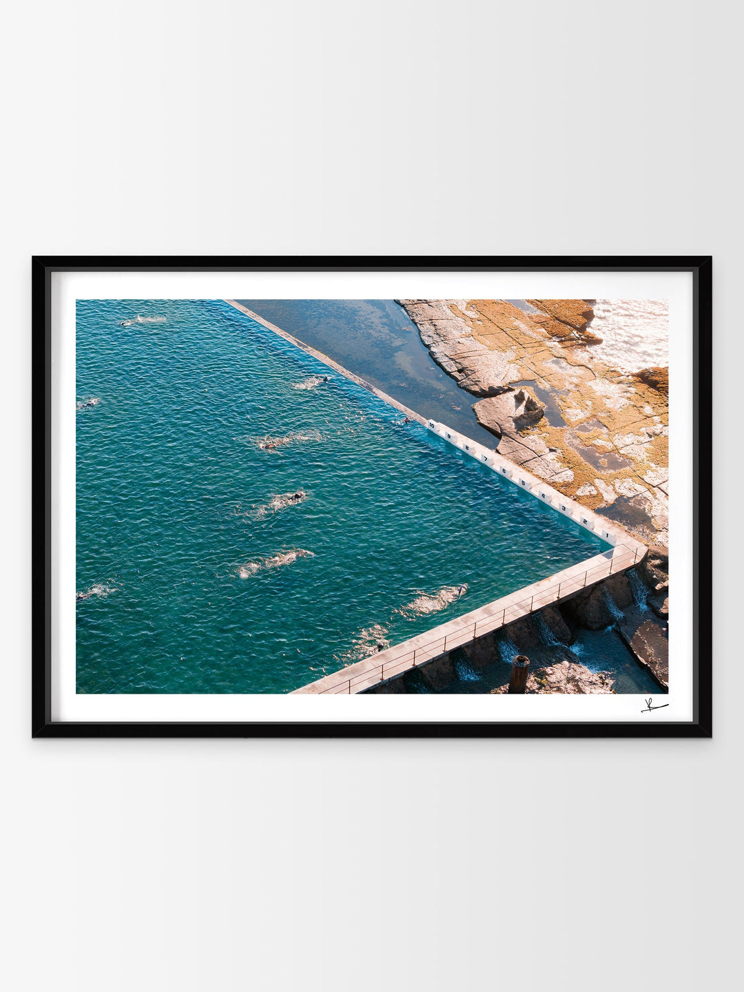 Merewether Ocean Baths 04 - Wall Art Print - Australia Unseen