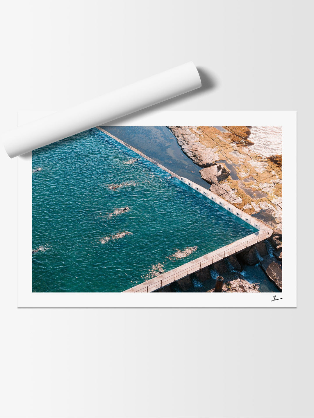 Merewether Ocean Baths 04 - Wall Art Print - Australia Unseen