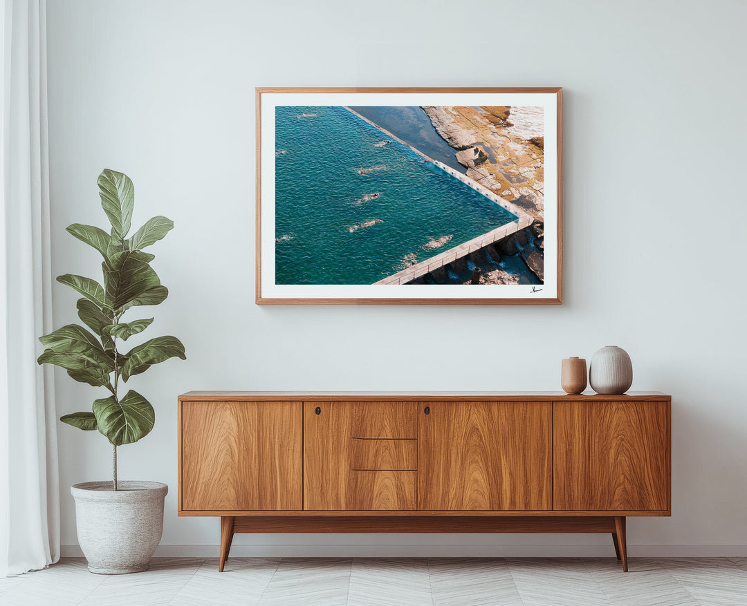 Merewether Ocean Baths 04 - Wall Art Print - Australia Unseen