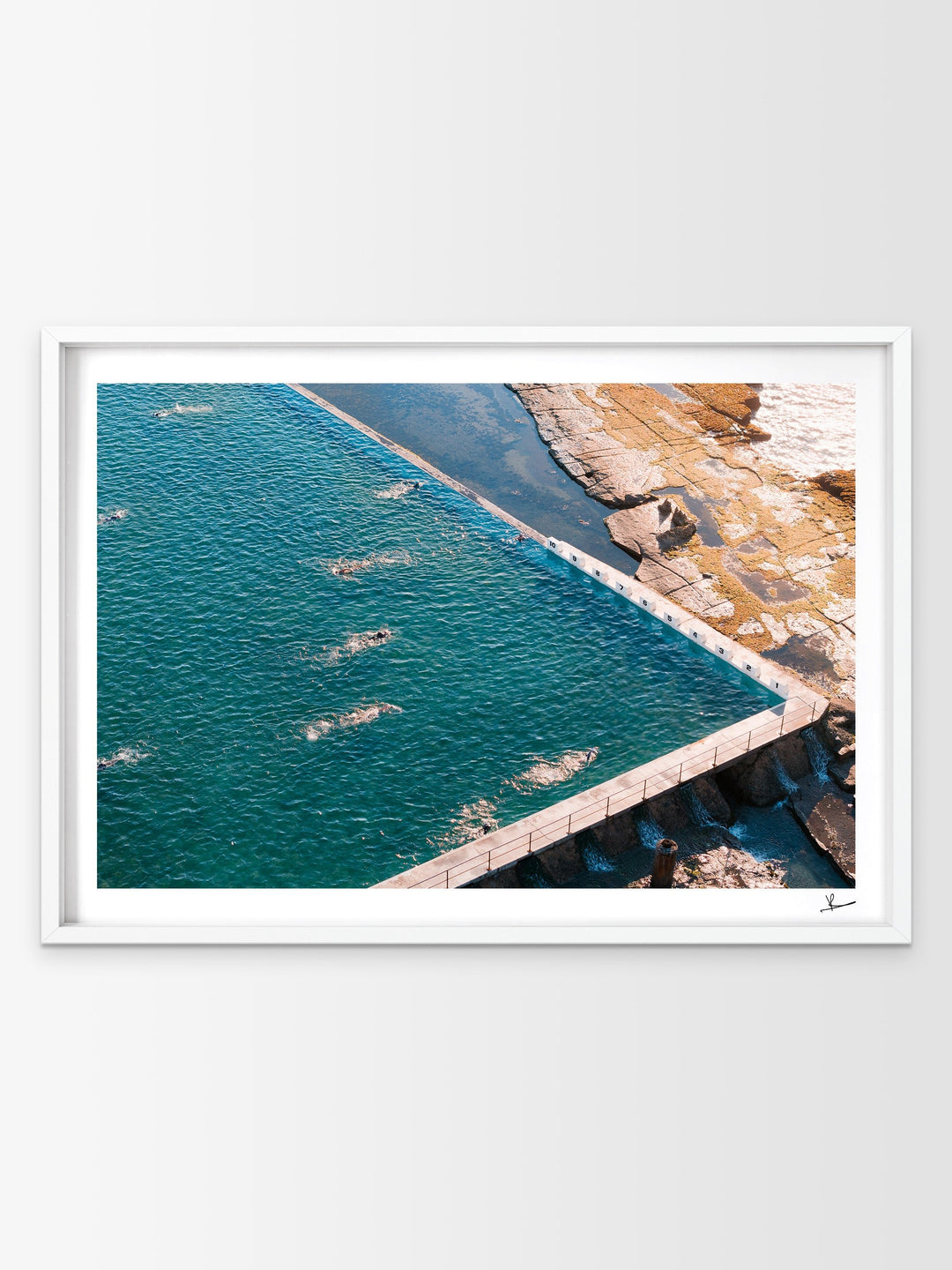 Merewether Ocean Baths 04 - Wall Art Print - Australia Unseen