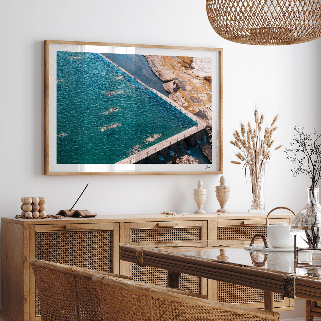 Merewether Ocean Baths 04 - Wall Art Print - Australia Unseen