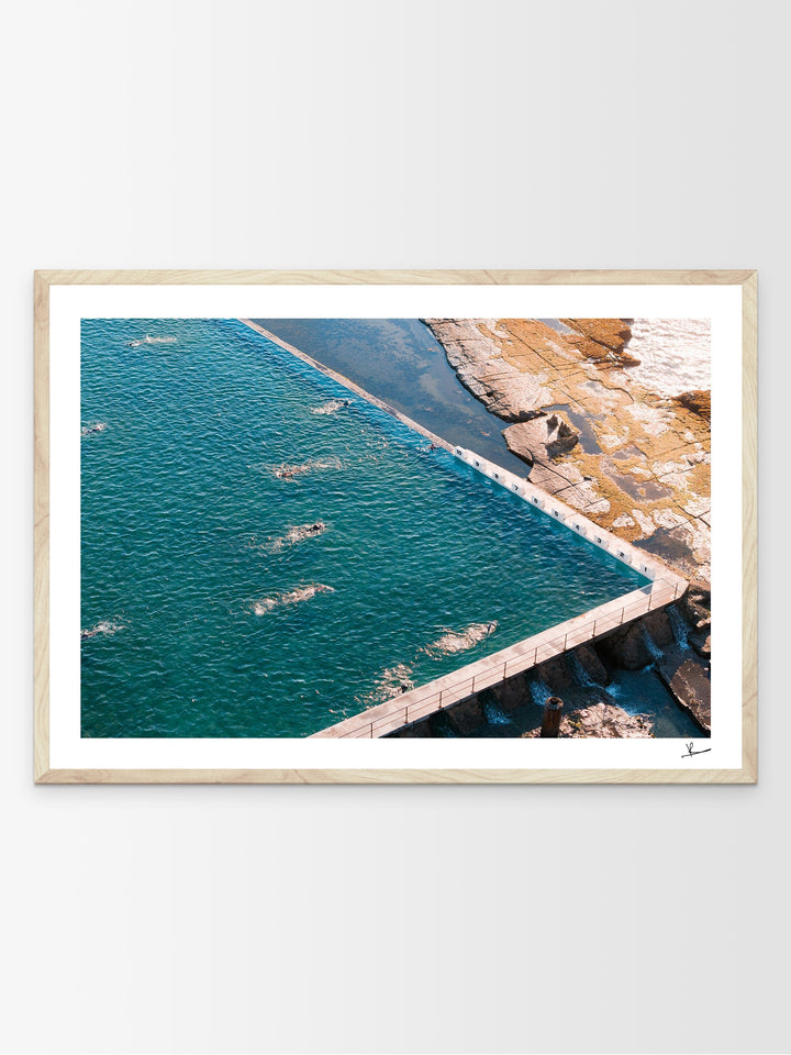 Merewether Ocean Baths 04 - Wall Art Print - Australia Unseen