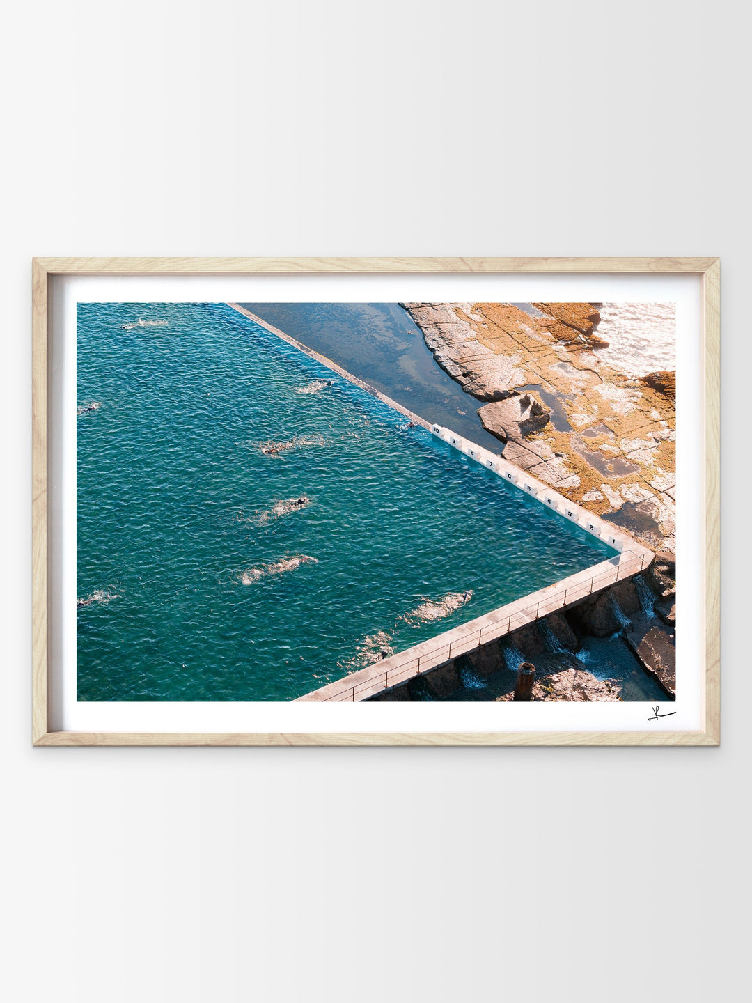 Merewether Ocean Baths 04 - Wall Art Print - Australia Unseen