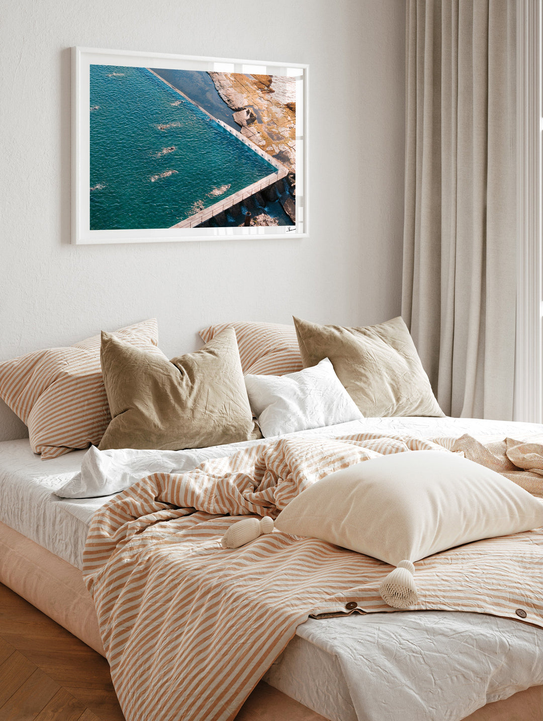 Merewether Ocean Baths 04 - Wall Art Print - Australia Unseen