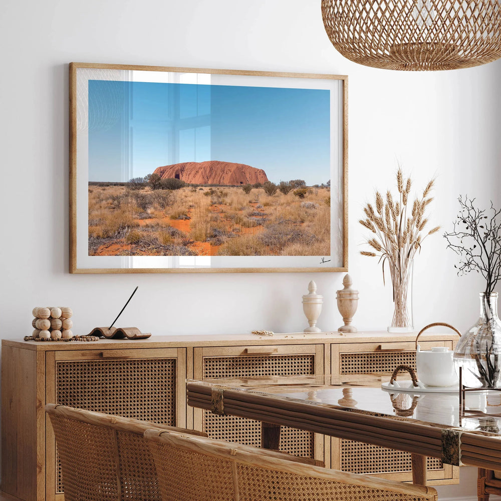 Monolithic Majesty - Uluru - Wall Art Print - Australia Unseen