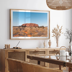 Monolithic Majesty - Uluru - Wall Art Print - Australia Unseen
