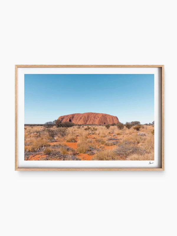 Monolithic Majesty - Uluru - Wall Art Print - Australia Unseen
