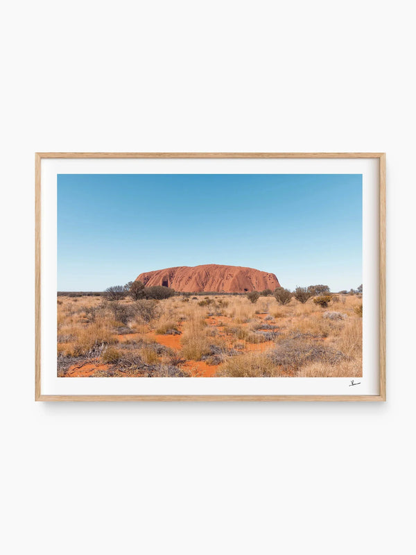 Monolithic Majesty - Uluru - Wall Art Print - Australia Unseen