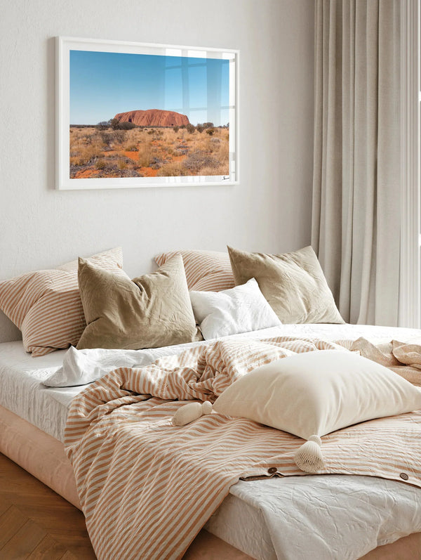 Monolithic Majesty - Uluru - Wall Art Print - Australia Unseen