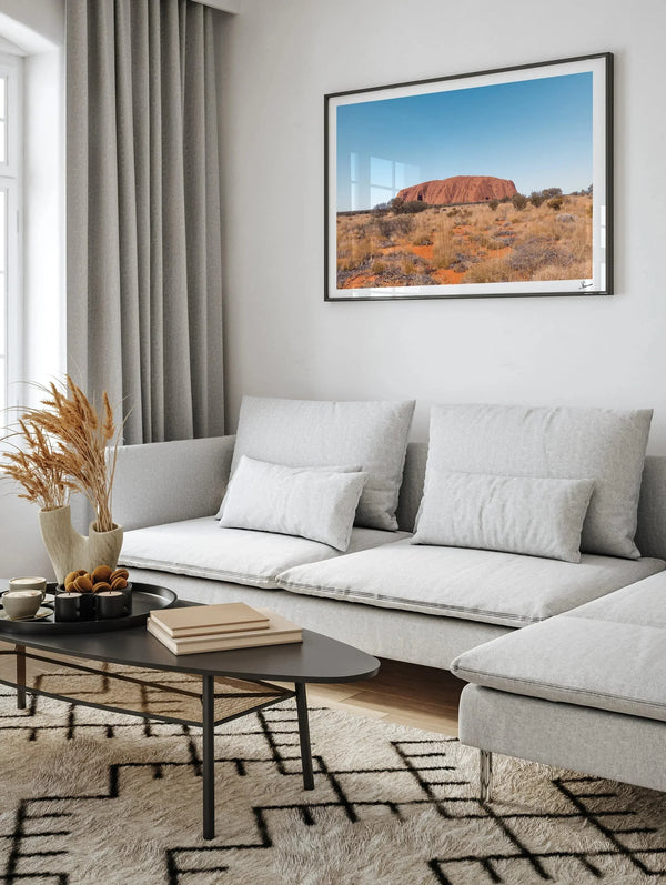 Monolithic Majesty - Uluru - Wall Art Print - Australia Unseen