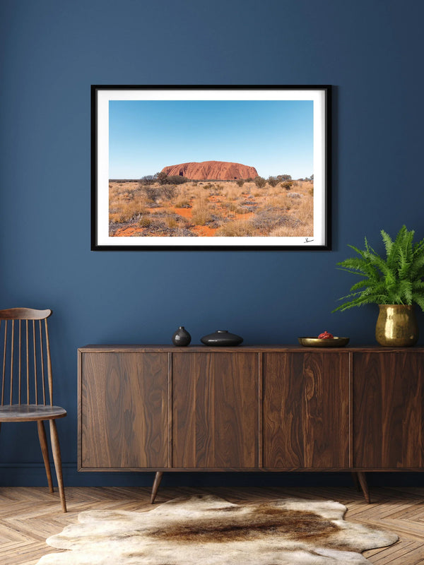 Monolithic Majesty - Uluru - Wall Art Print - Australia Unseen