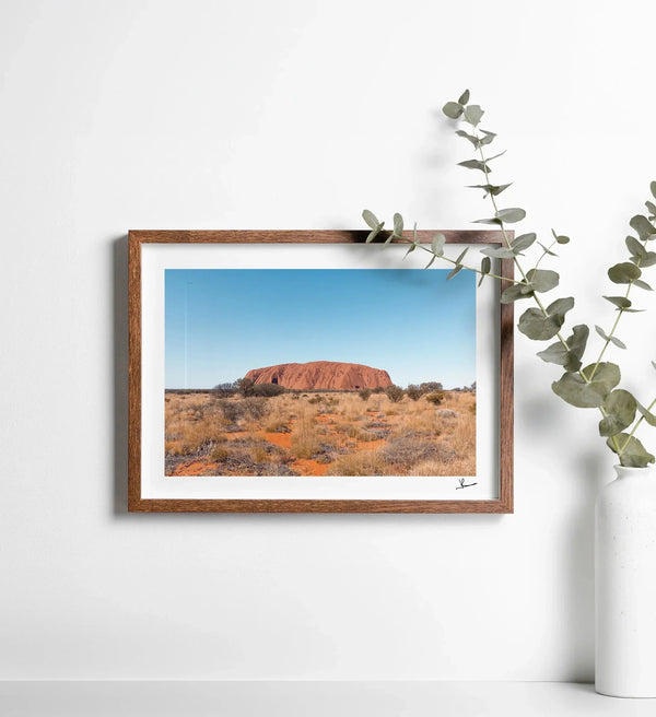 Monolithic Majesty - Uluru - Wall Art Print - Australia Unseen