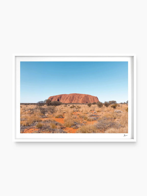 Monolithic Majesty - Uluru - Wall Art Print - Australia Unseen