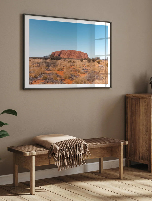Monolithic Majesty - Uluru - Wall Art Print - Australia Unseen