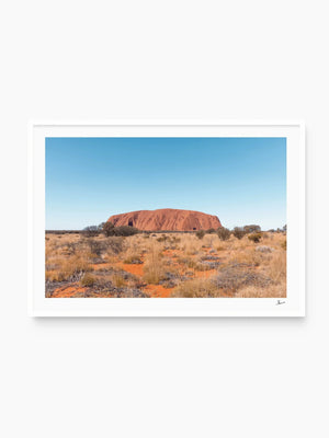 Monolithic Majesty - Uluru - Wall Art Print - Australia Unseen