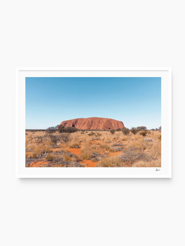 Monolithic Majesty - Uluru - Wall Art Print - Australia Unseen