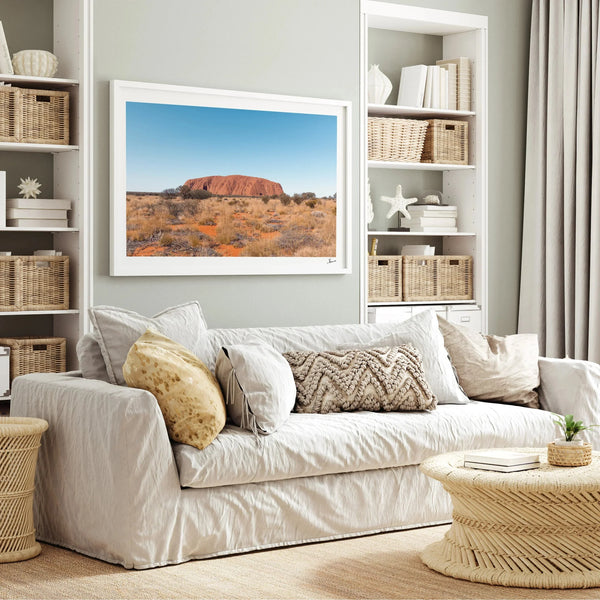 Monolithic Majesty - Uluru - Wall Art Print - Australia Unseen