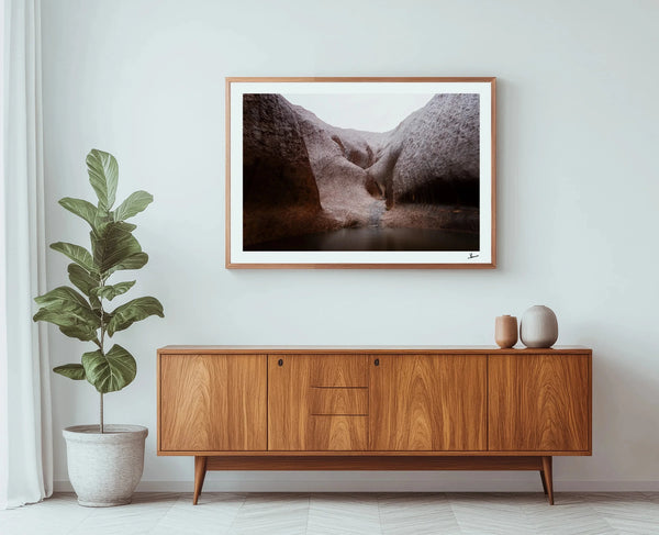 Mutitjulu Waterhole 01 - Wall Art Print - Australia Unseen