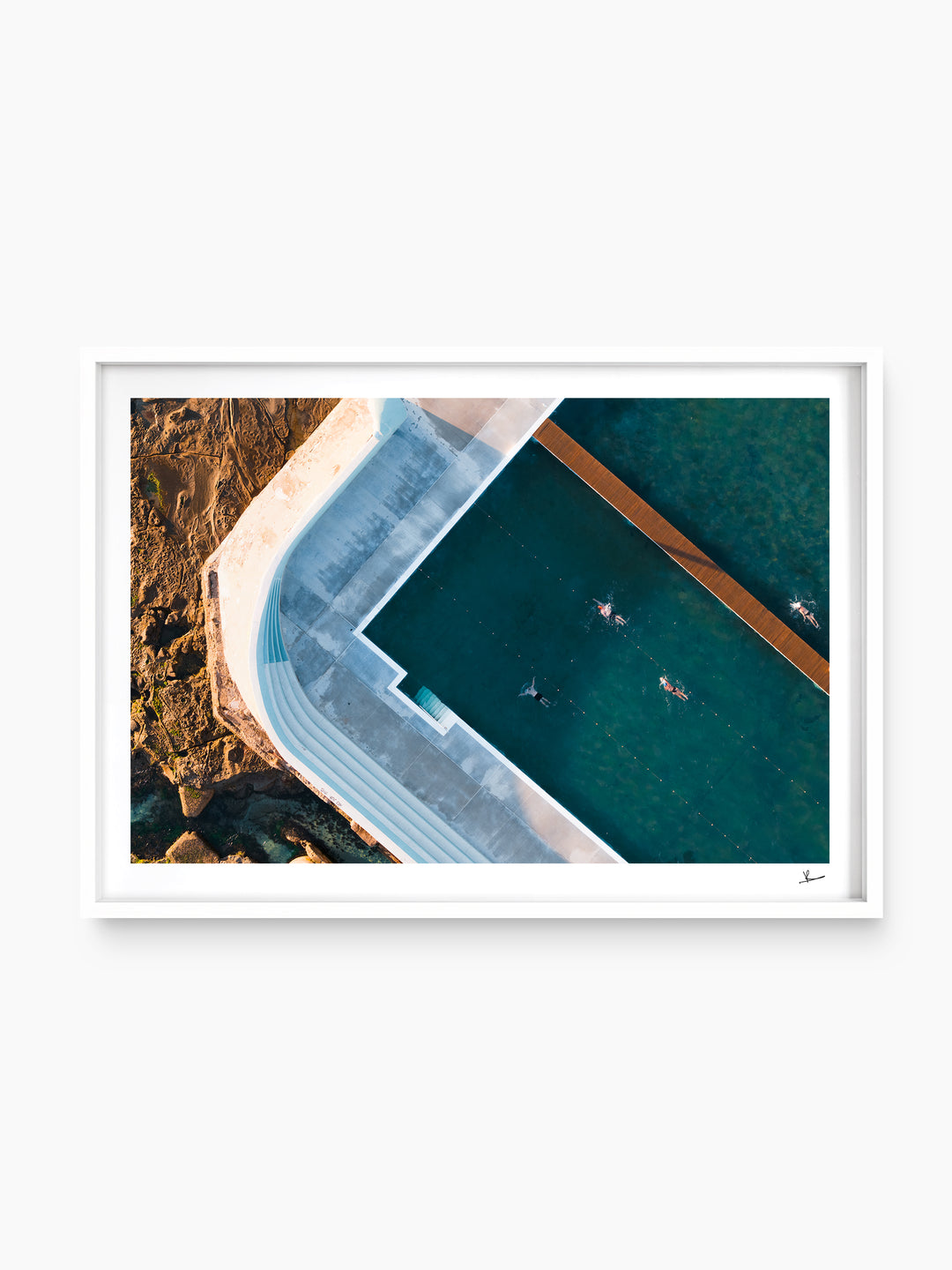 Newcastle Ocean Baths 01 - Wall Art Print - Australia Unseen