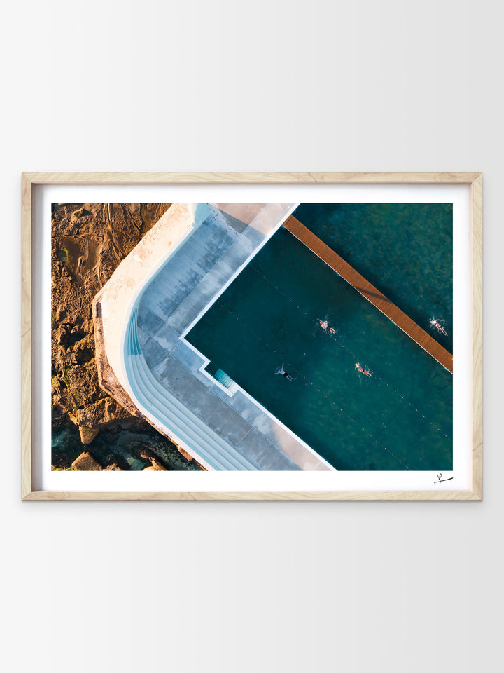 Newcastle Ocean Baths 01 - Wall Art Print - Australia Unseen