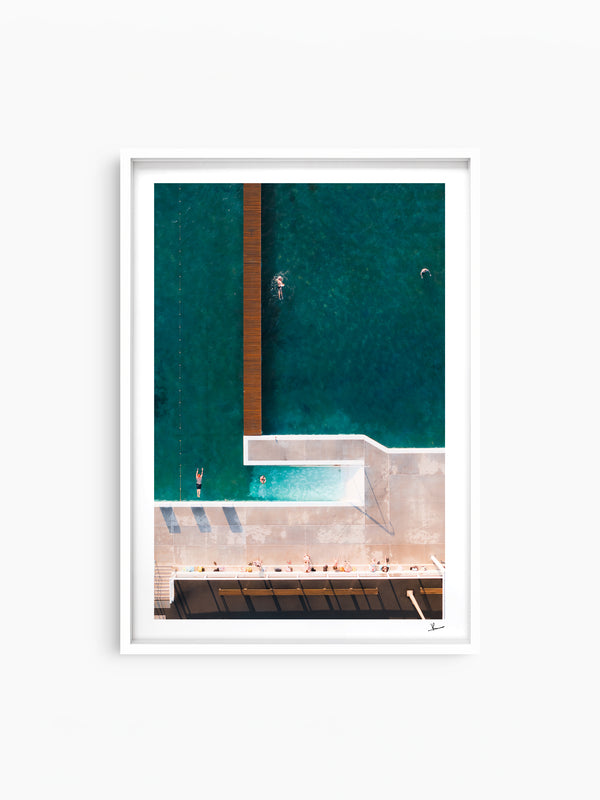 Newcastle Ocean Baths 02 - Wall Art Print - Australia Unseen