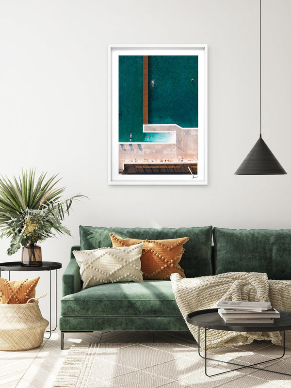Newcastle Ocean Baths 02 - Wall Art Print - Australia Unseen