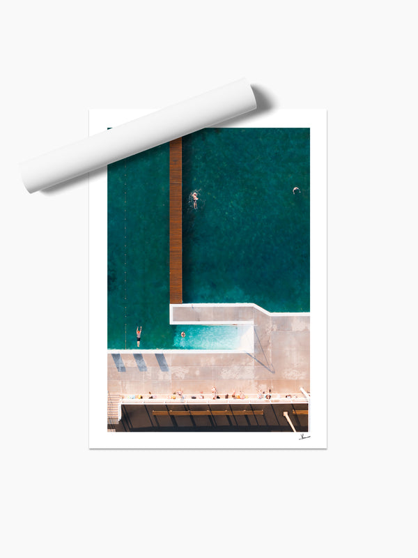 Newcastle Ocean Baths 02 - Wall Art Print - Australia Unseen
