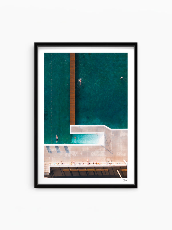 Newcastle Ocean Baths 02 - Wall Art Print - Australia Unseen