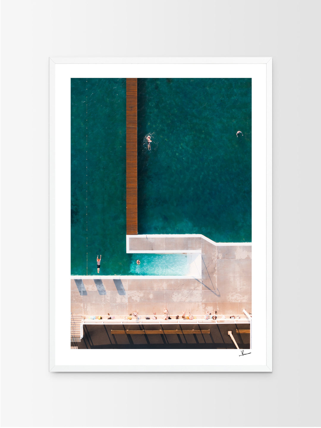 Newcastle Ocean Baths 02 - Wall Art Print - Australia Unseen