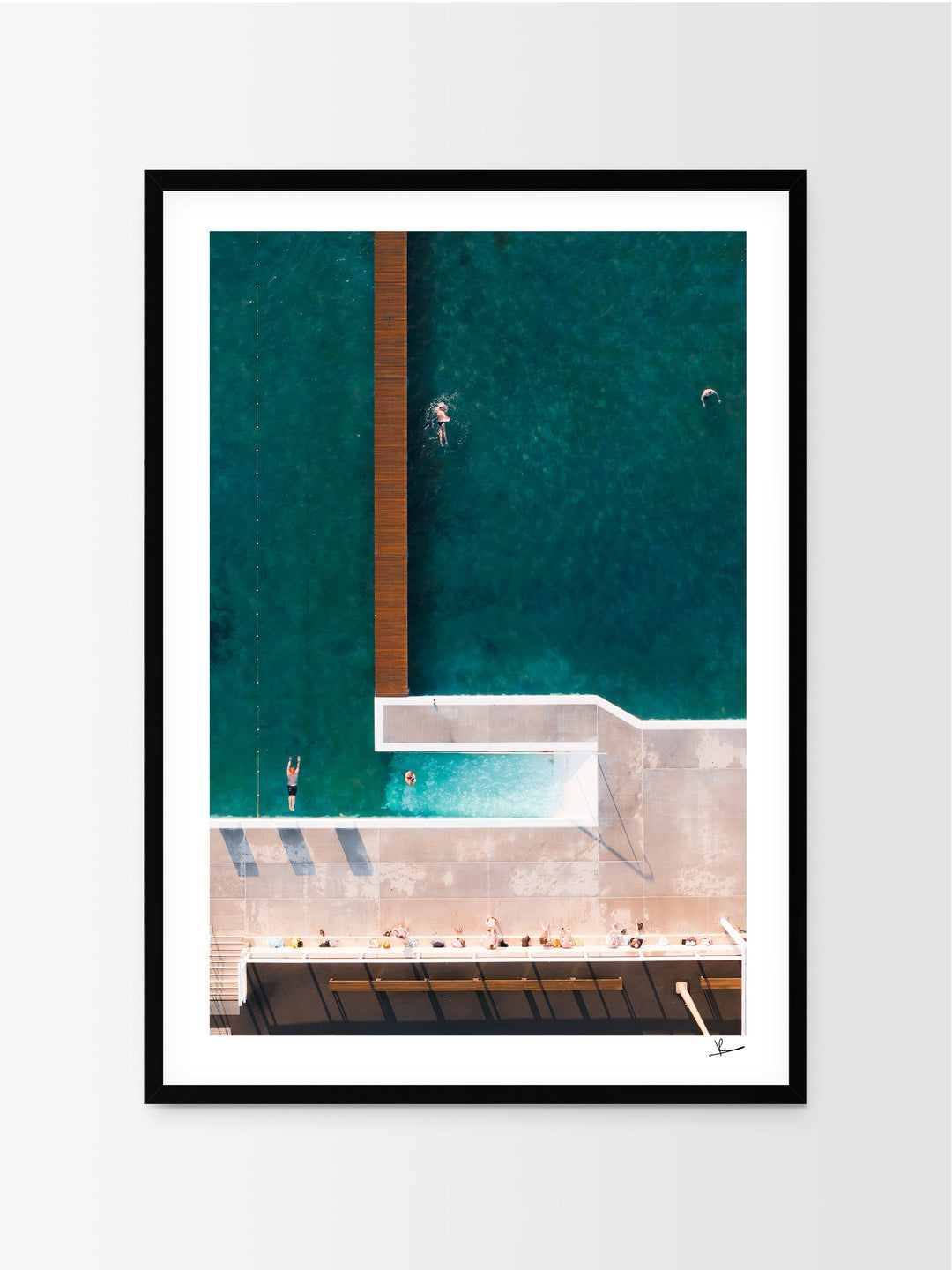 Newcastle Ocean Baths 02 - Wall Art Print - Australia Unseen