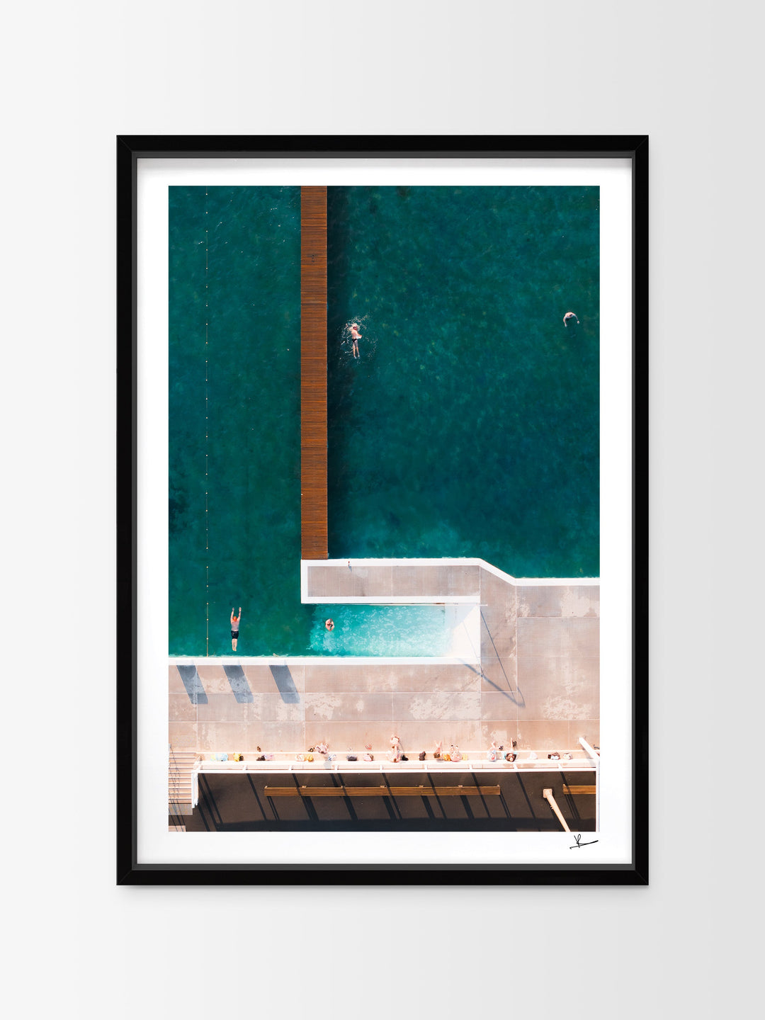 Newcastle Ocean Baths 02 - Wall Art Print - Australia Unseen