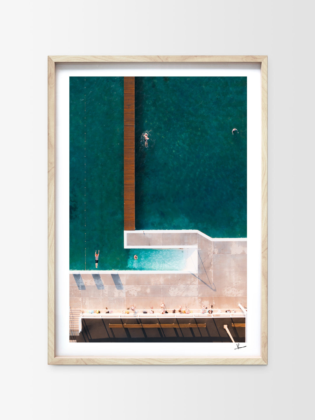 Newcastle Ocean Baths 02 - Wall Art Print - Australia Unseen