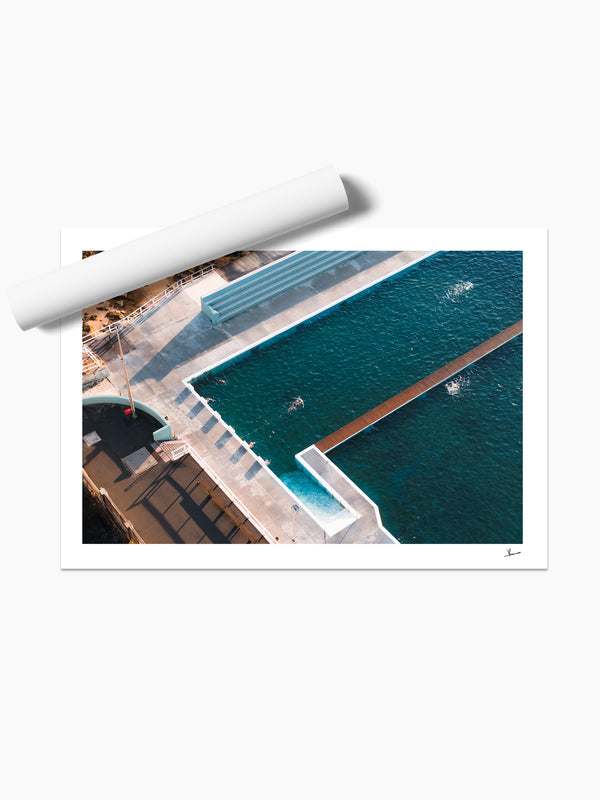 Newcastle Ocean Baths 03 - Wall Art Print - Australia Unseen