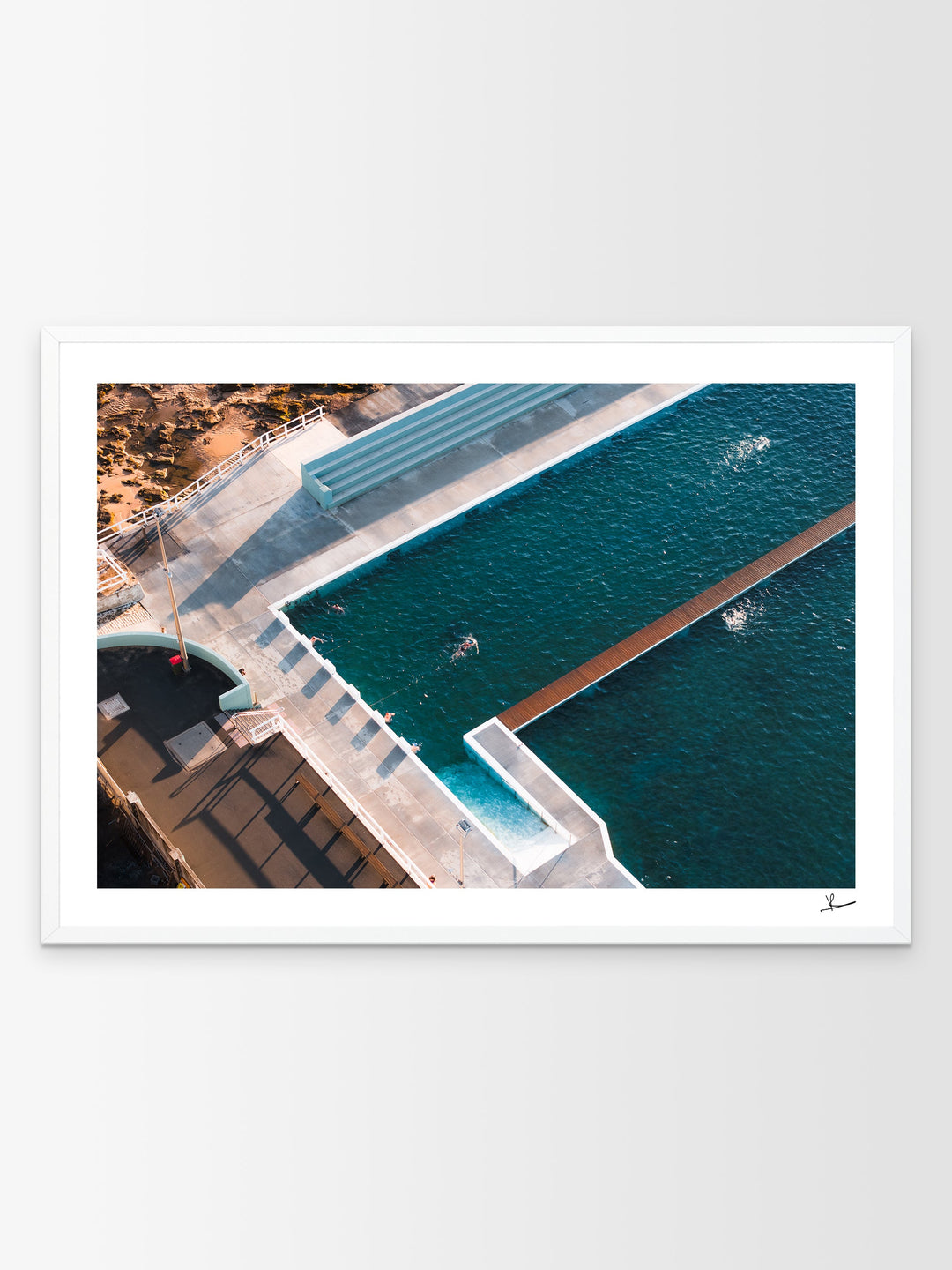 Newcastle Ocean Baths 03 - Wall Art Print - Australia Unseen