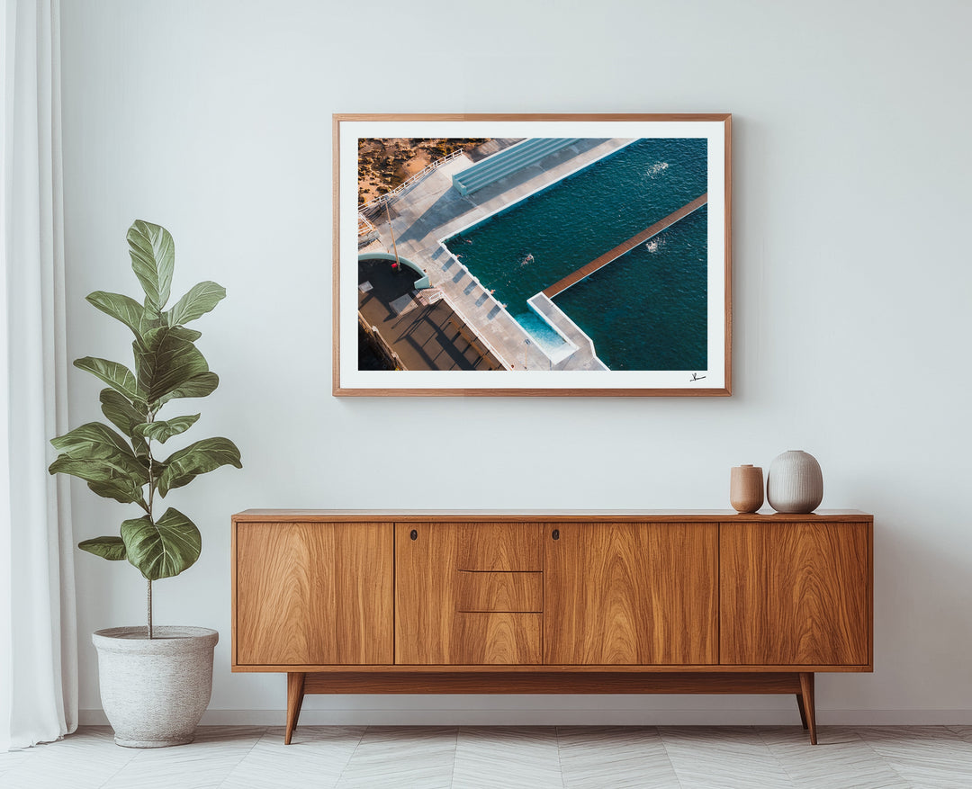 Newcastle Ocean Baths 03 - Wall Art Print - Australia Unseen