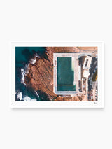 Newcastle Ocean Baths 04 - Wall Art Print