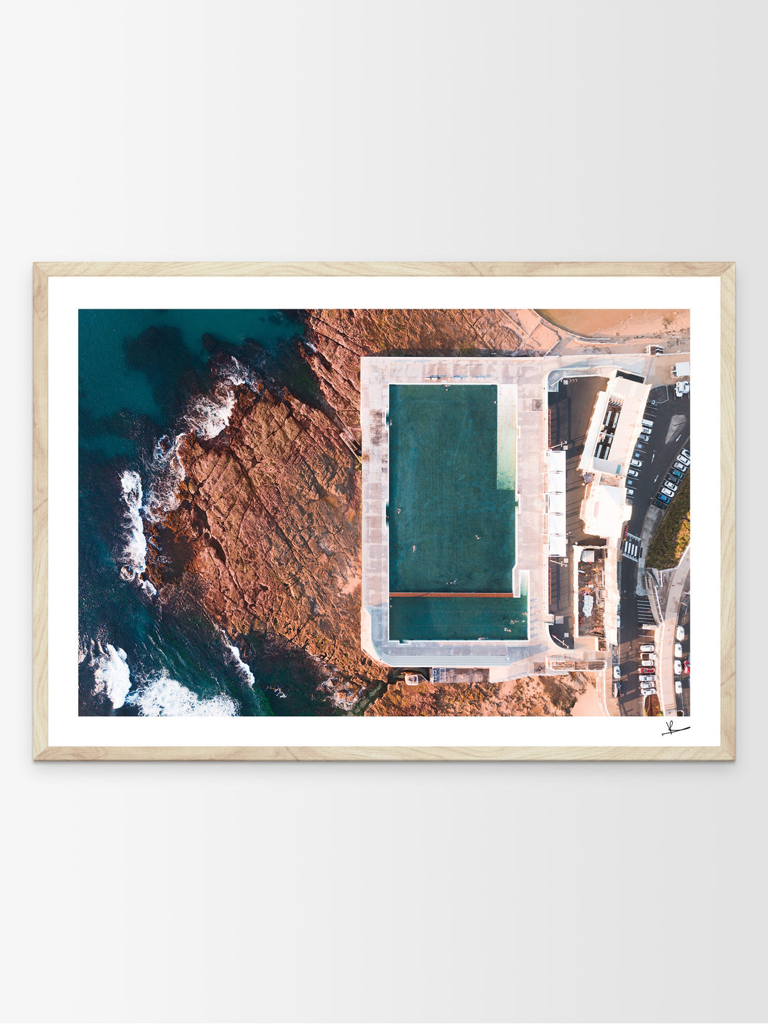 Newcastle Ocean Baths 04 - Wall Art Print - Australia Unseen