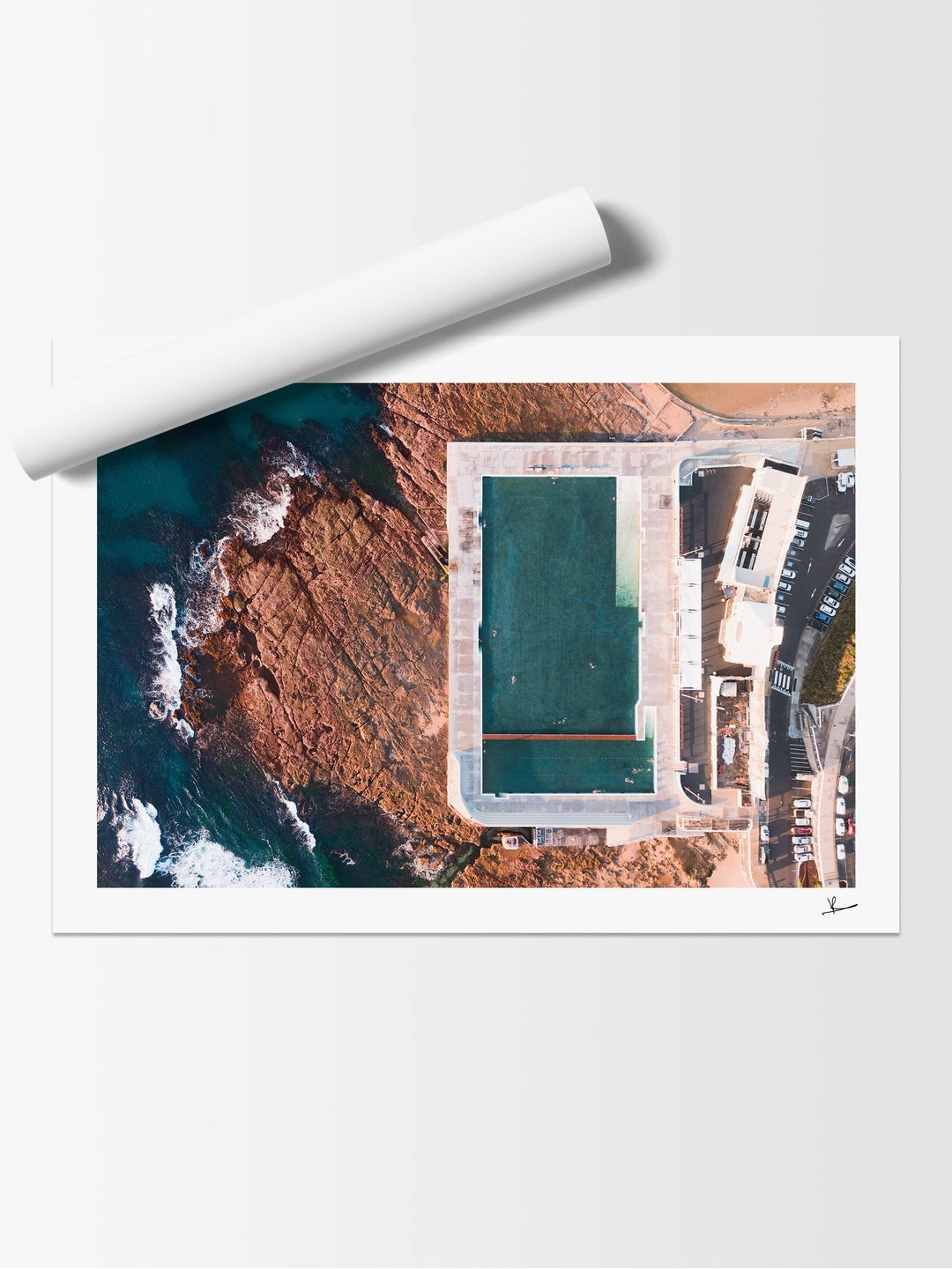 Newcastle Ocean Baths 04 - Wall Art Print - Australia Unseen