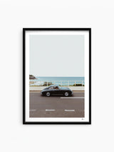 Ocean Drive 01 - Porsche 356 - Wall Art Print