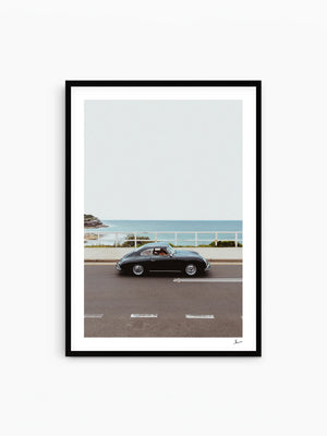 Ocean Drive 01 - Porsche, Tamarama — wall art print by Vincent Rommelaere · Australia Unseen