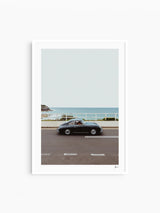 Ocean Drive 01 - Porsche 356 - Wall Art Print
