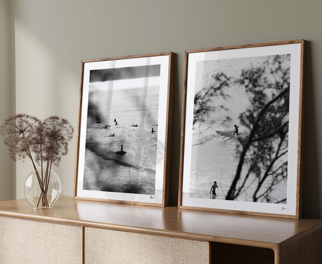 Ocean Silhouettes - Wall Art Print - Australia Unseen