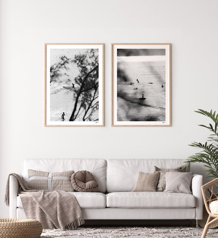 Ocean Silhouettes - Wall Art Print - Australia Unseen