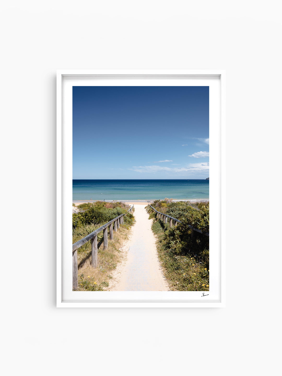 Off to the Beach - Freshwater Wall Art Print - Australia Unseen