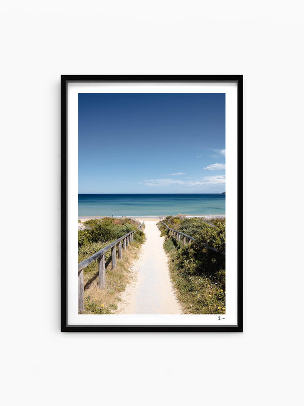 Off to the Beach - Freshwater Wall Art Print - Australia Unseen