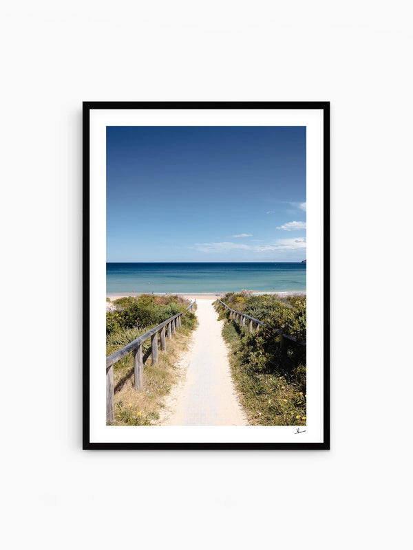 Off to the Beach - Freshwater Wall Art Print - Australia Unseen