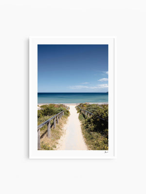 Off to the Beach - Freshwater Wall Art Print - Australia Unseen