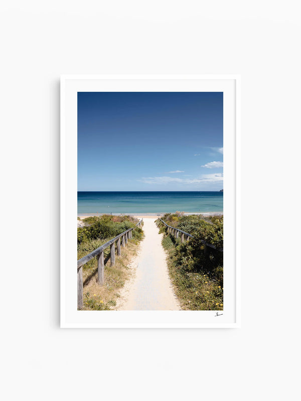Off to the Beach - Freshwater Wall Art Print - Australia Unseen