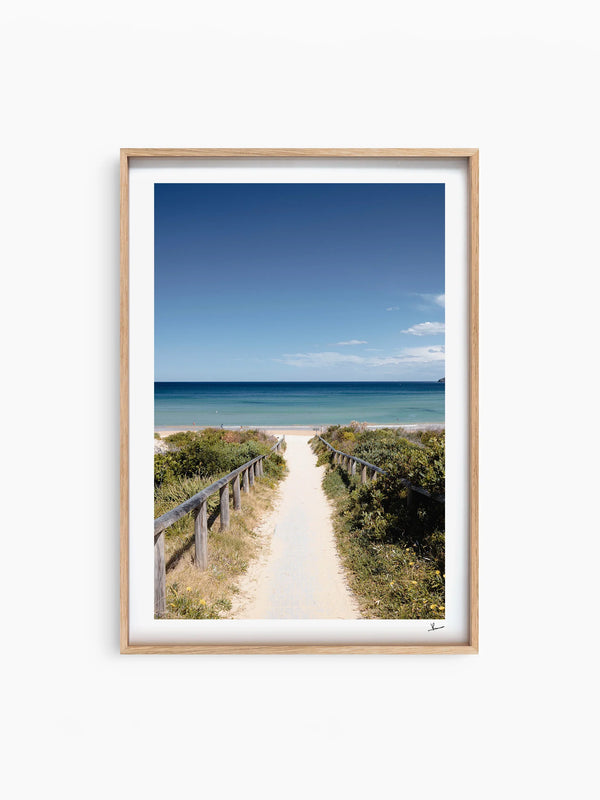 Off to the Beach - Freshwater Wall Art Print - Australia Unseen