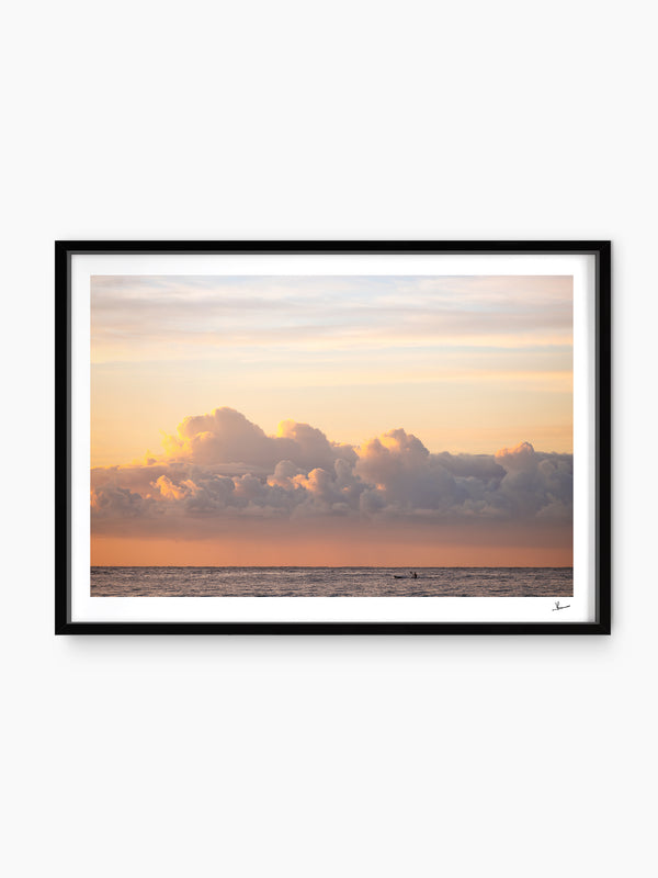Paddle into Sunrise - Bondi Beach Wall Art Print - Australia Unseen